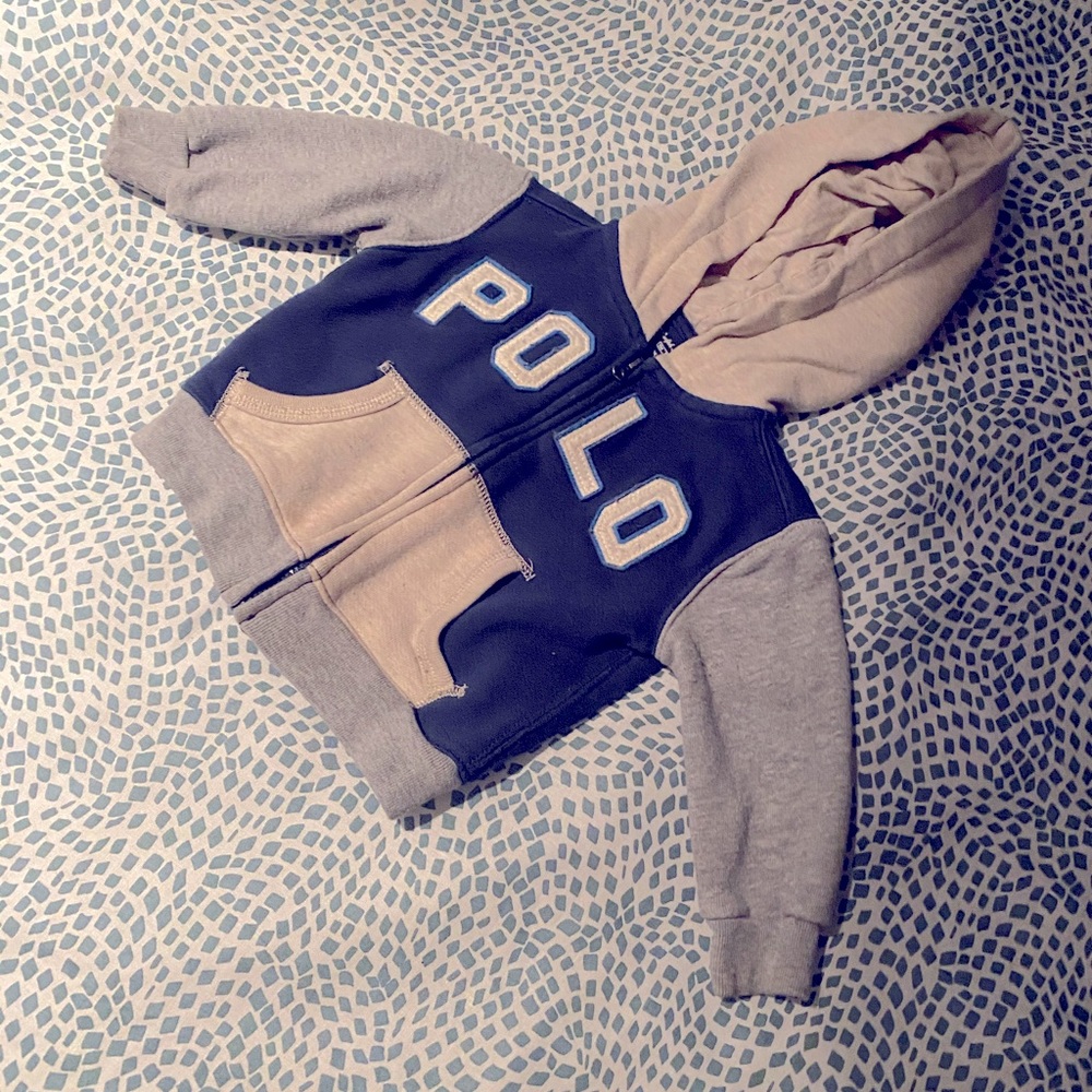 Polo sweater hoodie